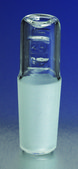 Pyrex&#174; ground-glass stopper joint: ST/NS 24/40, Full length, closed at bottom