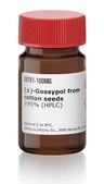 (±)-Gossypol from cotton seeds &#8805;95% (HPLC)