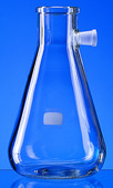 BRAND&#174; filter flask, glass, with lateral socket capacity 500&#160;mL