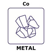 Cobalt lump, 10&#160;mm max. lump size, weight 50&#160;g, high purity 99.99+%