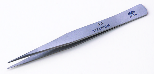 Titanium tweezers Style AA