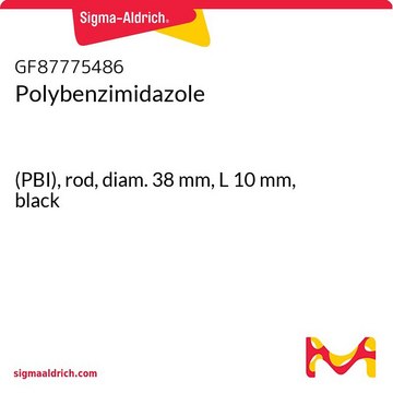 Polybenzimidazole (PBI), rod, diam. 38&#160;mm, L 10&#160;mm, black