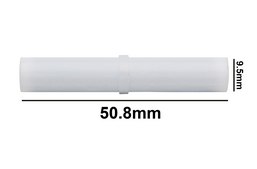 SP Bel-Art&#174; Spinbar&#174; magnetic stir bar cylindrical white PTFE-coated, L × diam. 2&#160;in. (50.8&#160;mm) × 0.375&#160;in. (9.5&#160;mm)