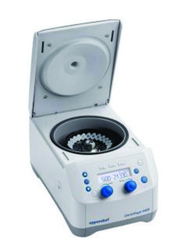 Eppendorf&#174; Centrifuge 5425 knob control, with Rotor FA-24x2 including aerosol-tight QuickLock lid, AC/DC input 120 V AC, US 3-pin plug