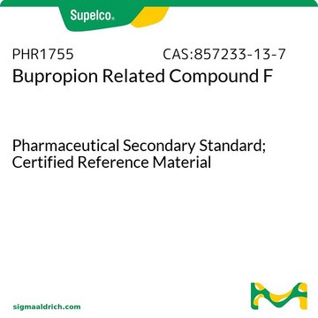 Bupropion Related Compound F Pharmaceutical Secondary Standard; Certified Reference Material