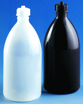 BRAND&#174; bottle for Schilling burettes volume 500&#160;mL, low-density polyethylene