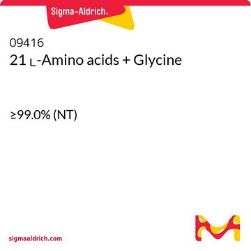 21 L-Amino acids + Glycine &#8805;99.0% (NT)