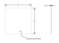 Grace Bio-Labs HybriSlip&#8482; hybridization cover L × W × thickness 25&#160;mm × 25&#160;mm × 0.25&#160;mm, pkg of 1000&#160;ea