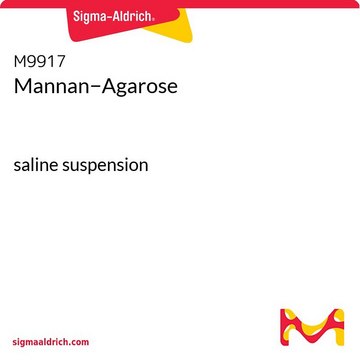 Mannan&#8722;Agarose saline suspension