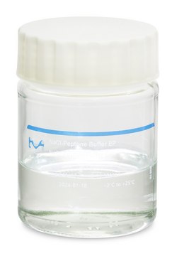 Buffered NaCl-Peptone Solution bottle capacity 275&#160;mL, bottle filling volume 90&#160;mL, closure type, White screw cap for wide neck, pack of 6&#160;bottles