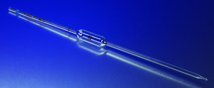 Pyrex&#174; certified volumetric pipette, color-coded, Class A yellow, volume 20.0&#160;mL, accuracy: 0.03&#160;mL