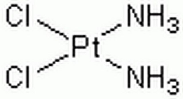 Cisplatin Cisplatin - CAS 15663-27-1, is a platinum coordination complex with potent anti-neoplastic activity. Induces apoptosis in cancer cells, possibly via caspase-3 activation.