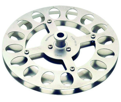 Rotor for Eppendorf&#174; Vacufuge&#174; Plus Concentrator F-45-16-20, non aerosol tight, (16 x 6.5/10.0 mL flat-bottom tubes)