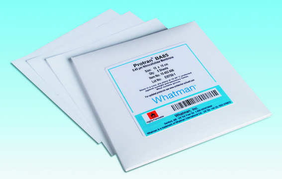 Whatman&#174; nitrocellulose membrane filters NC45 Membrane Circles, diam. 90&#160;mm, pore size 0.45&#160;&#956;m