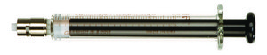 Hamilton&#174; syringe, 1000 series GASTIGHT&#174;, PTFE luer lock 1001TLL, PTFE Luer lock, volume 1&#160;mL, needle size (not included)