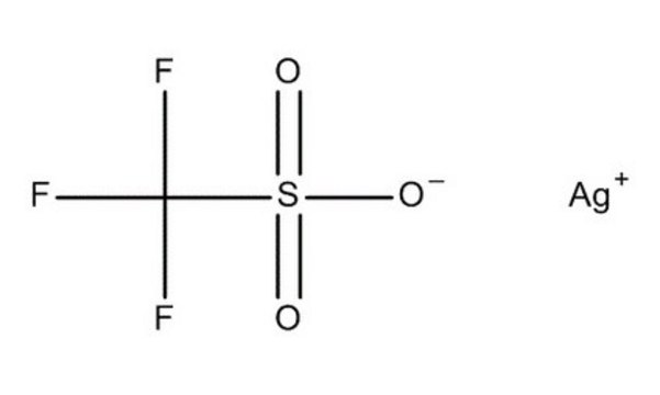 Silver trifluoromethanesulfonate for synthesis