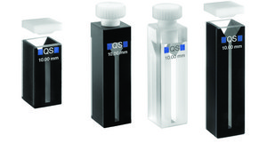 Hellma&#174; absorption cuvettes, Micro High Performance Quartz Glass, spectral range 200-2,500 nm, pathlength 10&#160;mm, chamber volume 400&#160;&#956;L