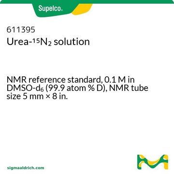 Urea-15N2 solution 0.1&#160;M in DMSO-d6 (99.9 atom % D), NMR tube size 5&#160;mm × 8&#160;in.