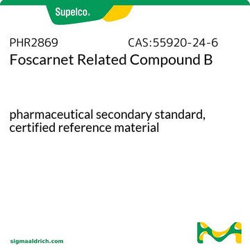 Foscarnet Related Compound B pharmaceutical secondary standard, certified reference material