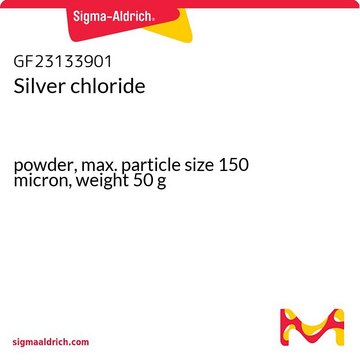 Silver chloride powder, max. particle size 150 micron, weight 50&#160;g