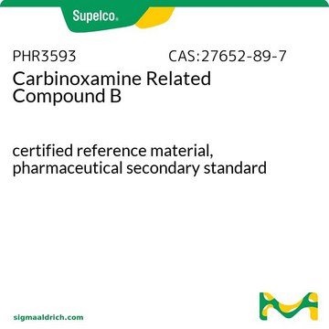 Carbinoxamine Related Compound B certified reference material, pharmaceutical secondary standard