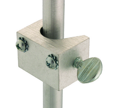 LabJaws&#8482; universal stirrer mounting bracket aluminum, jaw capacity 0-20&#160;mm