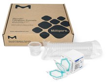 Microfil&#174; with EZ-Pak&#174; sample volume 100 mL, mixed cellulose esters (MCE), pore size 0.8&#160;&#956;m, filter diam. 47&#160;mm, white filter, gridded filter