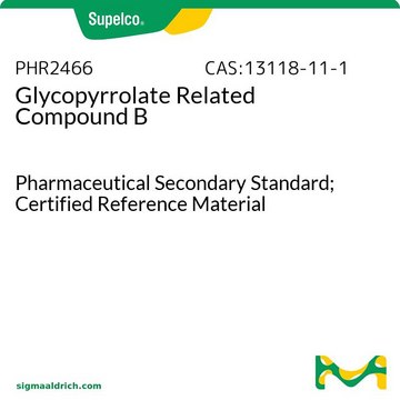 Glycopyrrolate Related Compound B Pharmaceutical Secondary Standard; Certified Reference Material