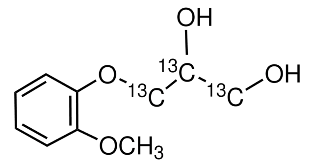 Guaifenesin-(glyceryl-13C3) 99 atom % 13C