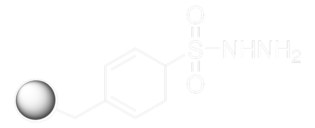 p-Toluenesulfonyl hydrazide, polymer-bound 100-200&#160;mesh, extent of labeling: 2.0-3.0&#160;mmol/g loading, 1&#160;% cross-linked with divinylbenzene