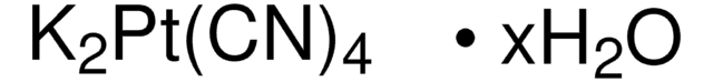 Potassium tetracyanoplatinate(II) hydrate 98%