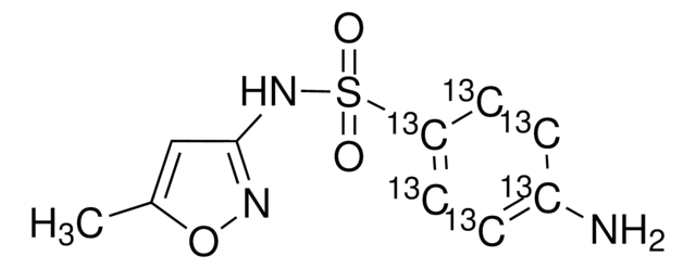 Sulfamethoxazole-(phenyl-13C6) VETRANAL&#174;, analytical standard