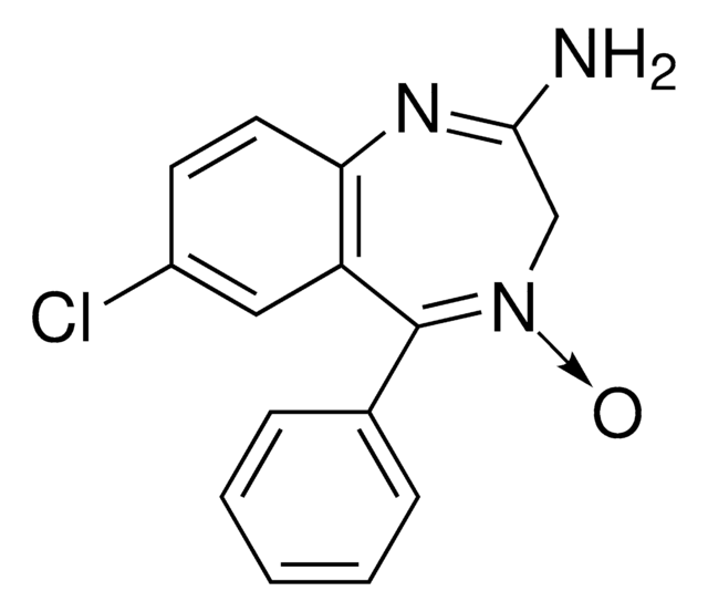 Norchlordiazepoxide solution 1.0&#160;mg/mL (Acetonitrile:DMSO (80:20)(v/v)), ampule of 1&#160;mL, certified reference material, Cerilliant&#174;