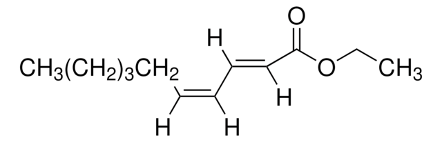 Ethyl 2-trans-4-cis-decadienoate natural, &#8805;95%, FG