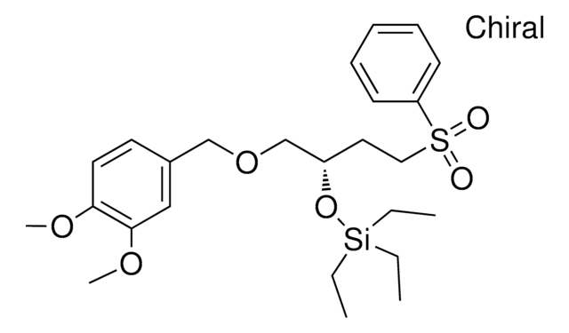 (3S)-4-[(3,4-DIMETHOXYBENZYL)OXY]-3-[(TRIETHYLSILYL)OXY]BUTYL PHENYL SULFONE AldrichCPR