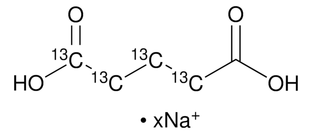 Glutaric acid-1,2,3,4-13C4 sodium salt analytical standard