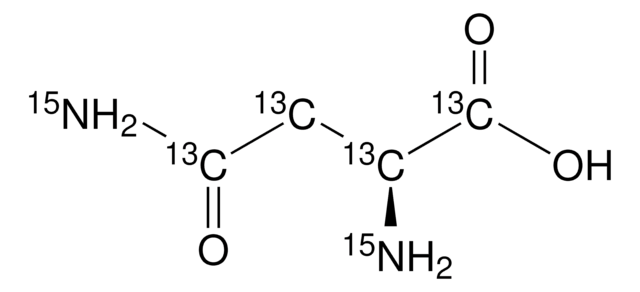 L-Asparagine-13C4,15N2 &#8805;99 atom % 13C, &#8805;98 atom % 15N, &#8805;95% (CP)