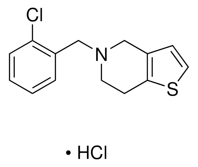 Ticlopidine hydrochloride analytical standard, for drug analysis