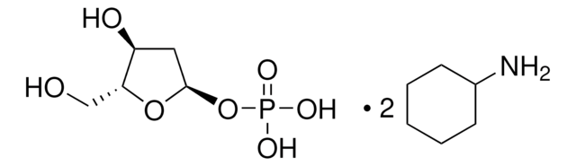 2-Deoxy-&#945;-D-ribose 1-phosphate bis(cyclohexylammonium) salt &#8805;97% (TLC)