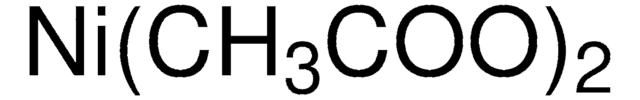 Nickel(II) acetate (anhydrous), &#8805;99.9% trace metals basis (basis)