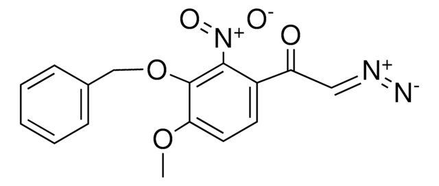 1-(3-BENZYLOXY-4-METHOXY-2-NITRO-PHENYL)-2-DIAZO-ETHANONE AldrichCPR