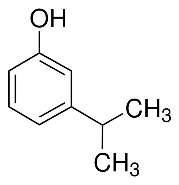 3-Isopropylphenol certified reference material, TraceCERT&#174;, Manufactured by: Sigma-Aldrich Production GmbH, Switzerland