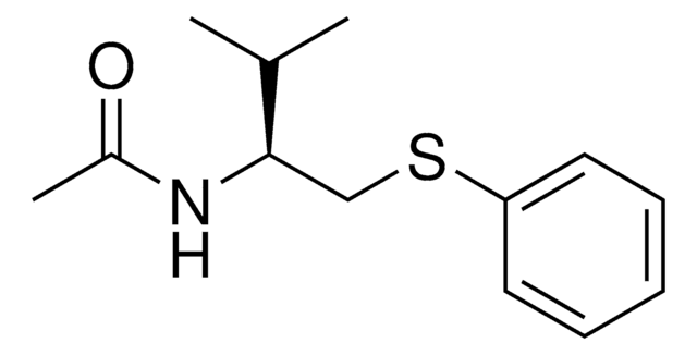 (S)-N-(3-Methyl-1-(phenylthio)butan-2-yl)acetamide &#8805;95%