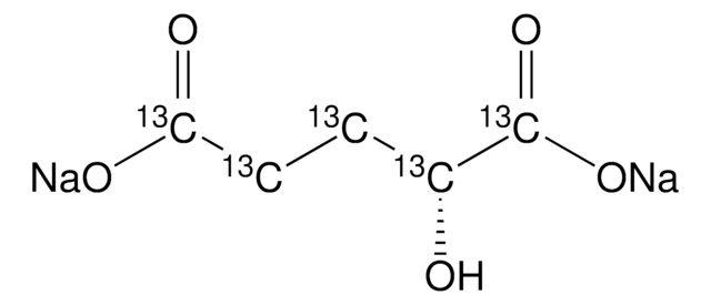 D-&#945;-Hydroxyglutaric acid-13C5 disodium salt analytical standard