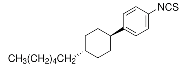 1-(trans-4-Hexylcyclohexyl)-4-isothiocyanatobenzene liquid crystal (nematic), 99%