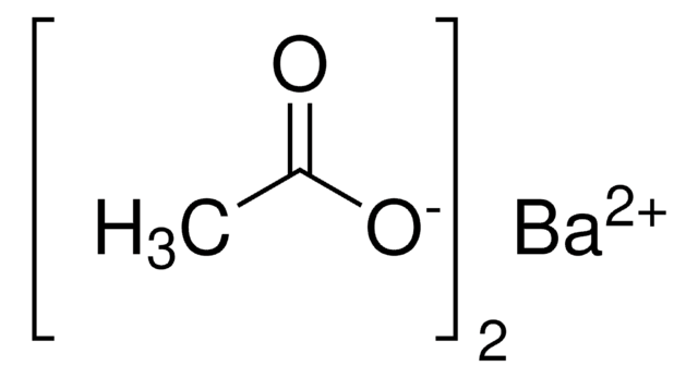 Barium acetate 99.999% trace metals basis