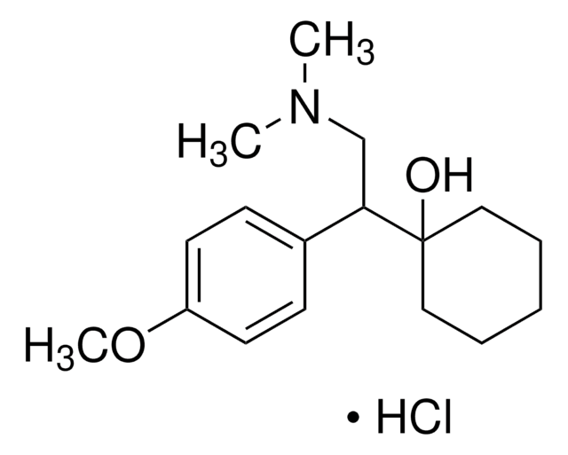 Venlafaxine Hydrochloride Pharmaceutical Secondary Standard; Certified Reference Material