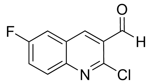 2-Chloro-6-fluoroquinoline-3-carboxaldehyde AldrichCPR