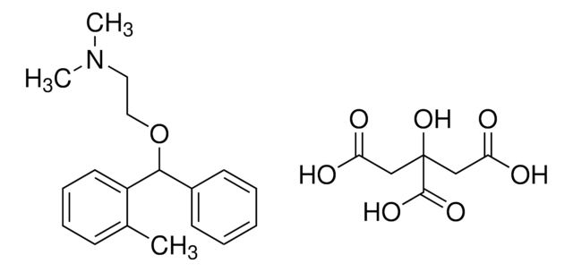 Orphenadrine Citrate Pharmaceutical Secondary Standard; Certified Reference Material