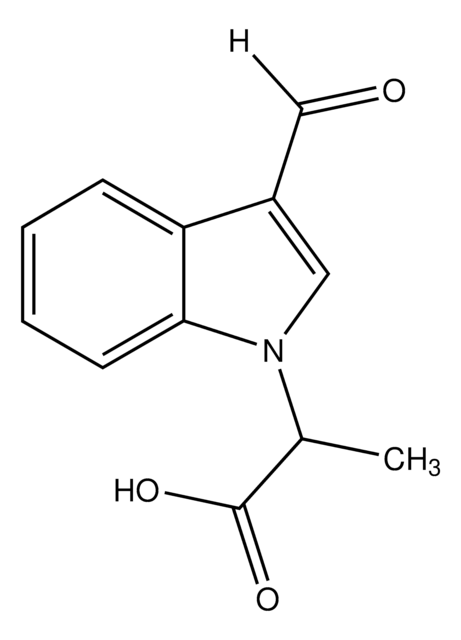 2-(3-Formyl-1H-indol-1-yl)propanoic acid AldrichCPR